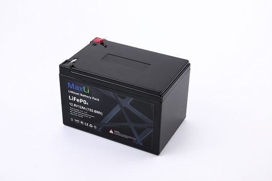 Batería de litio cilíndrica de la luz de 12V 12Ah LED